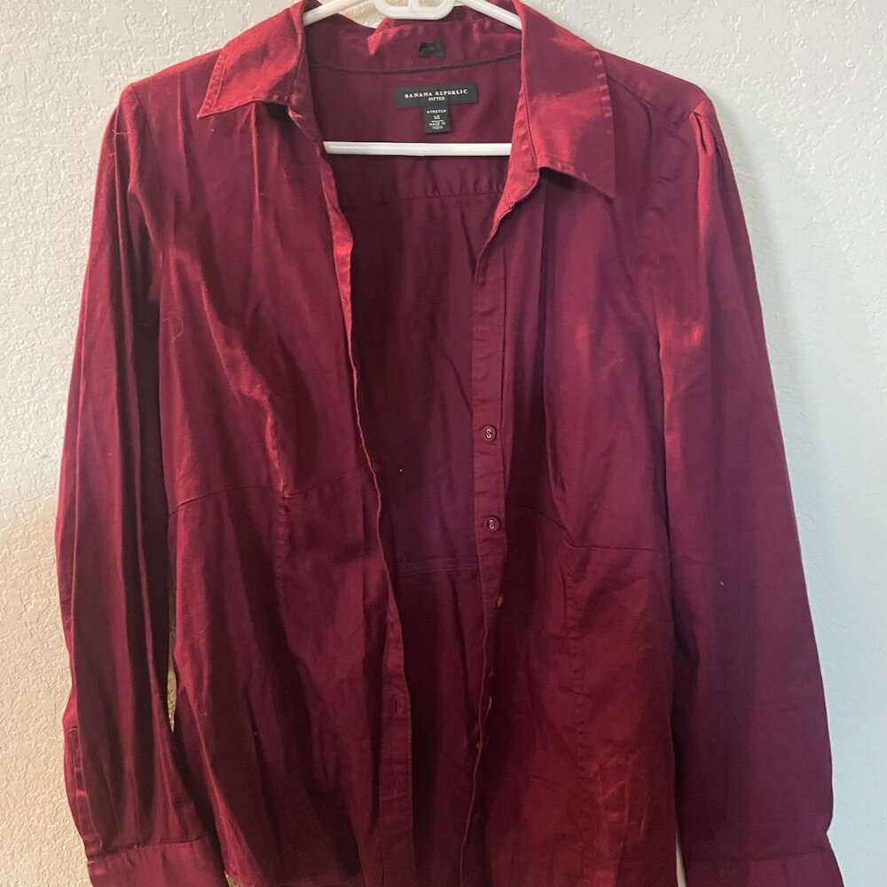 Banana Republic Women's Button Up Size 14